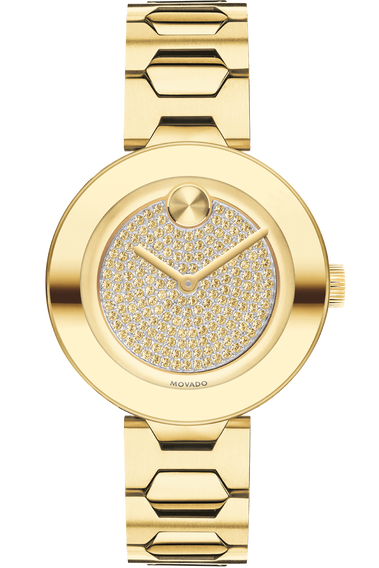 Bold Pave Dial Watch