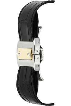 Santos 100 Yellow Gold and Stainless Steel Automatic