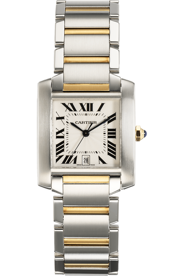 Tank Francaise Yellow Gold and Stainless Steel Automatic