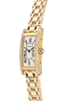 Tank Americaine Yellow Gold Quartz