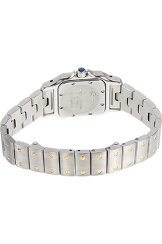 Santos Galbee Yellow Gold and Stainless Steel Quartz