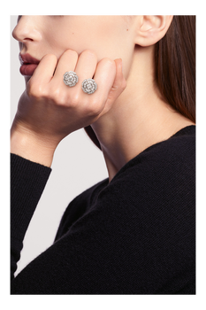 BOUTON DE CAM&Eacute;LIA RING