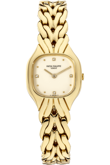 La Flamme Reference 4815 Yellow Gold Quartz