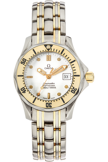 Seamaster Professional Yellow Gold and Stainless Steel Quartz