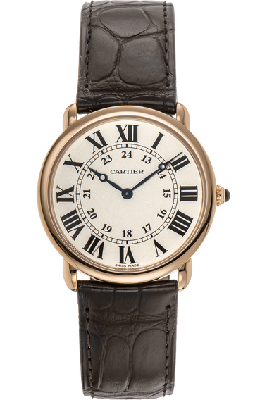 Ronde Solo Louis Cartier Rose Gold Manual