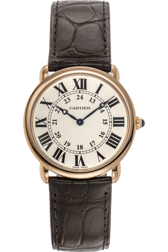 Ronde Solo Louis Cartier Rose Gold Manual