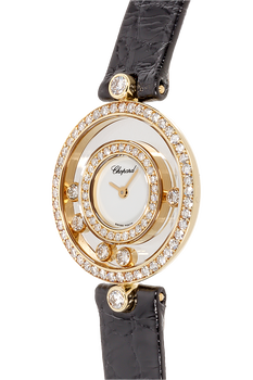 Happy Diamond Yellow Gold Quartz
