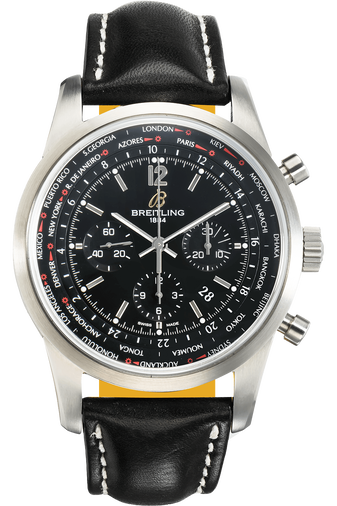 Transocean Chronograph Unitime Stainless Steel Automatic