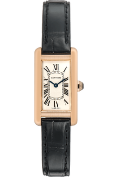 Tank Americaine Rose Gold Quartz