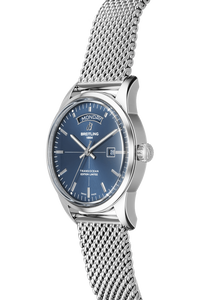 Transocean Day & Date Stainless Steel Automatic