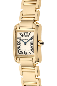 Tank Francaise Yellow Gold Quartz