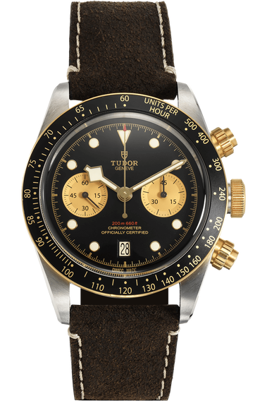 Black Bay Chronograph Yellow Gold and Stainless Steel Automatic