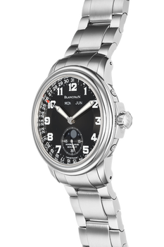 Leman Complete Calendar Moonphase Stainless Steel Automatic