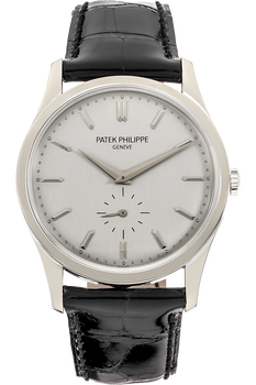 Calatrava Reference 5196 White Gold Manual