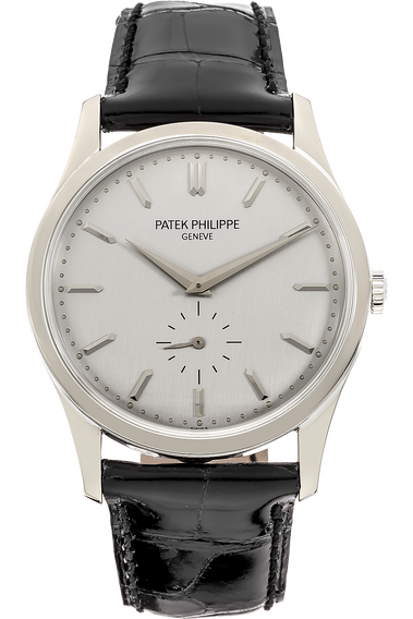 Calatrava Reference 5196 White Gold Manual