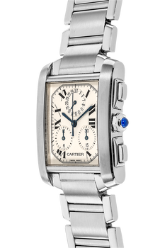 Tank Francaise Chronograph Stainless Steel Quartz