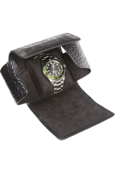 Black Berkeley Single Watch Roll
