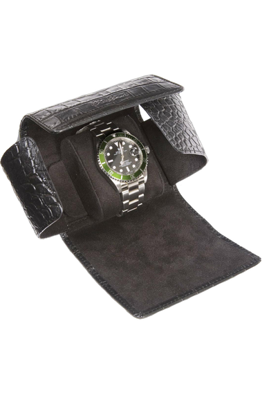Black Berkeley Single Watch Roll