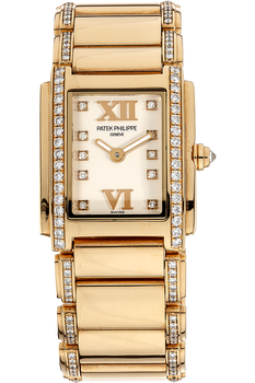 Twenty-4 Reference 4908 Rose Gold Quartz