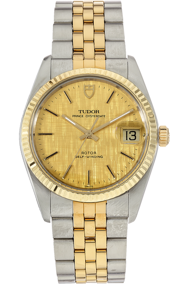 Prince Oysterdate Yellow Gold and Stainless Steel Automatic