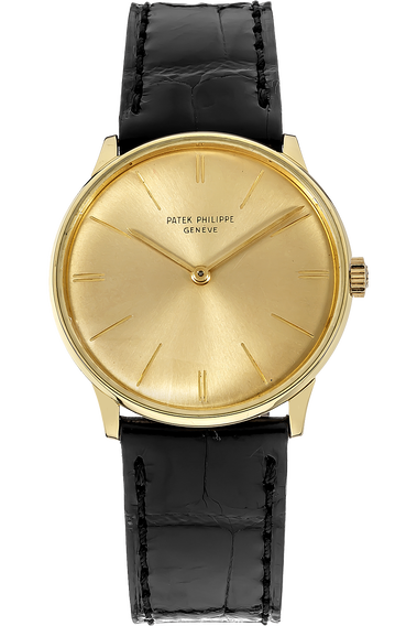 Pre Owned Patek Philippe Calatrava Manual Reference 2573 Circa 1960s 2573 1