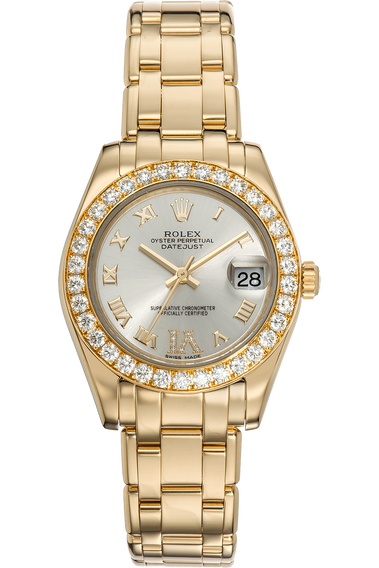 Datejust Pearlmaster Yellow Gold Automatic