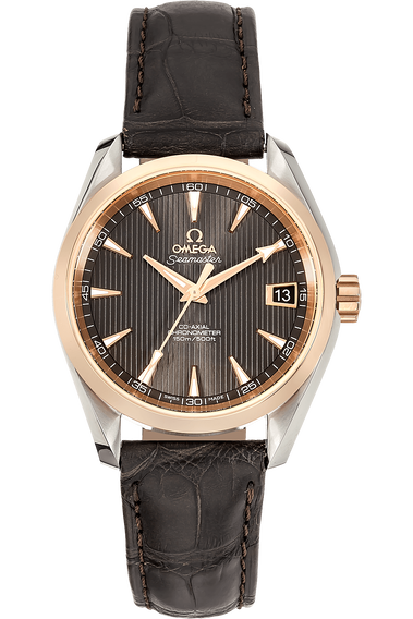 Seamaster Aqua Terra Rose Gold and Stainless Steel Automatic