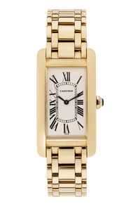 Tank Americaine Yellow Gold Quartz