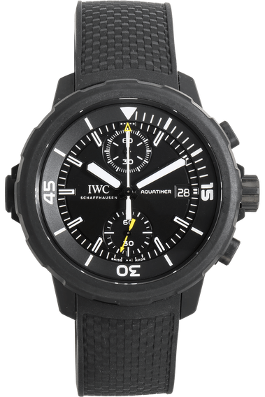 Aquatimer Chronograph Edition &quot;Galapagos Islands&quot; Rubber Coated Stainless Steel Automatic