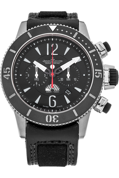 Pre Owned Jaeger LeCoultre Master Compressor Navy SEALs GMT Automatic Limited Edition Q178T470