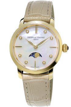 Slimline Ladies Moonphase Quartz