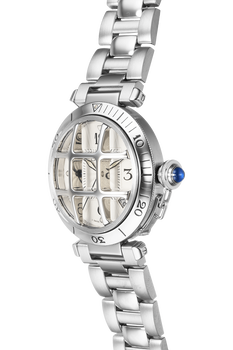 Pasha Grid Stainless Steel Automatic