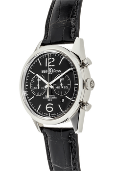 BR 126 Original Black Stainless Steel Automatic