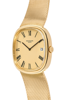 Jumbo Ellipse Reference 3604 Circa 1970s Yellow Gold Automatic