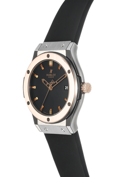 Classic Fusion Rose Gold and Titanium Automatic