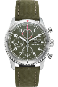 Aviator 8 Curtiss Warhawk Chronograph Stainless Steel Automatic