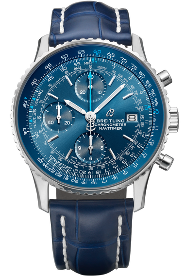 Breitling navitimer top 1 blue