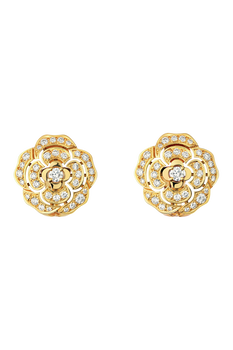 BOUTON DE CAM&Eacute;LIA EARRINGS