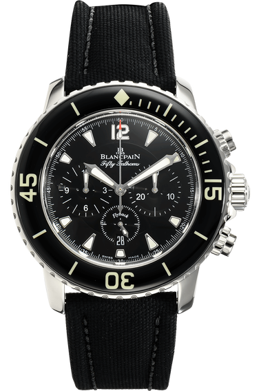 Fifty Fathoms Flyback Chronograph Stainless Steel Automatic