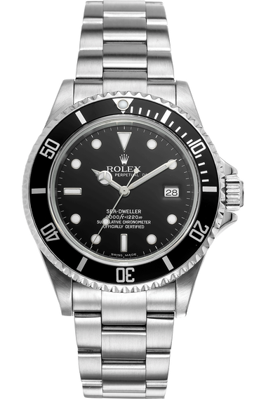 Sea-Dweller Swiss Made Dial No Lug Holes Stainless Steel Automatic