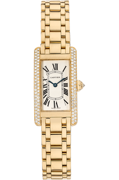 Tank Americaine Yellow Gold Quartz