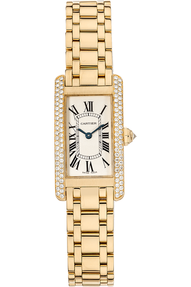 Tank Americaine Yellow Gold Quartz