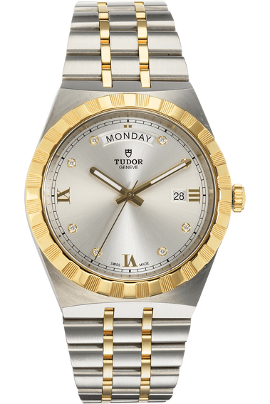 Tudor Royal Yellow Gold and Stainless Steel Automatic