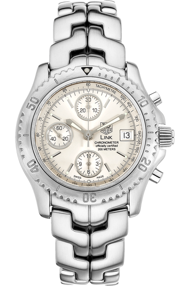 Pre-Owned TAG Heuer Link Chronograph Stainless Steel Automatic