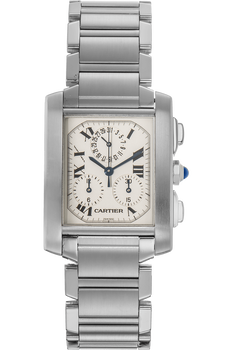 Tank Francaise Chronograph Stainless Steel Quartz