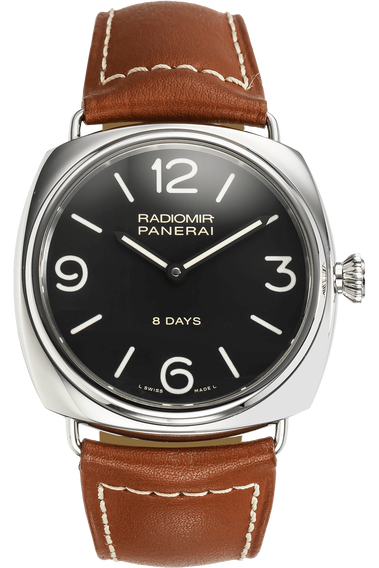 Radiomir Black Seal 8 Days Stainless Steel Manual