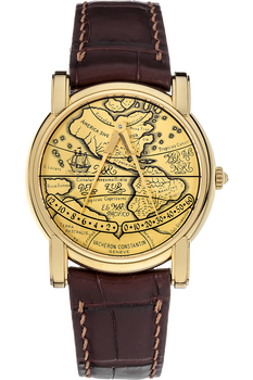 Mercator &quot;The Americas&quot; Yellow Gold Automatic