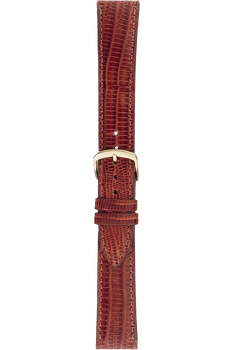 19 mm Tan Teju Lizard Strap