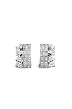 Rock Diamonds Earrings 1.29 ct.