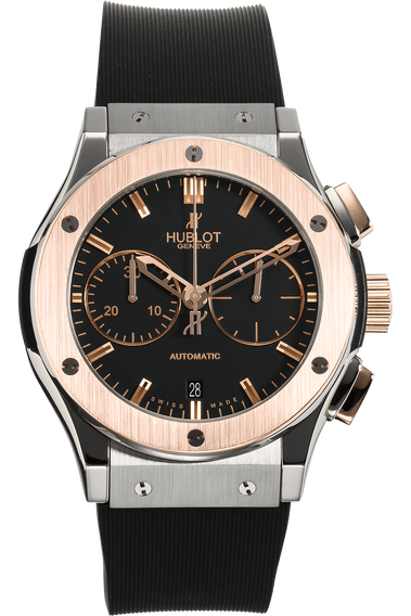 Classic Fusion Chronograph Rose Gold and Stainless Steel Automatic